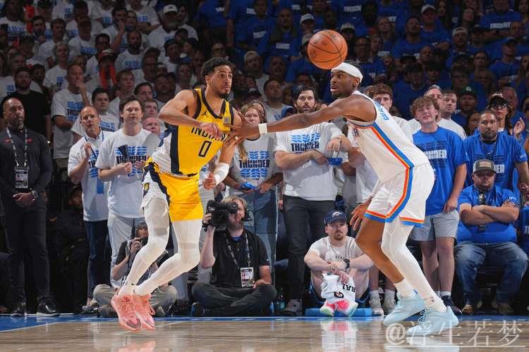 步行者对阵雷霆总决赛：哈利伯顿6月6日精彩表现