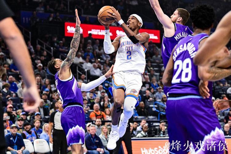 亚历山大46分6板6助压哨绝平 雷霆加时力克爵士 亚历山大46分6板6助压哨绝平 雷霆加时力克爵士